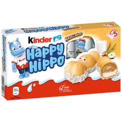 kinder Happy Hippo Haselnuss 5ks, 103,5 g