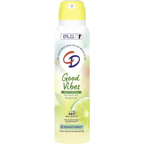 CD Deodorant ve spreji Good Vibes, 150 ml