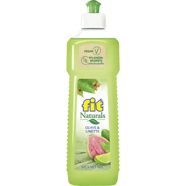 fit Prostředek na mytí nádobí Naturals Guava & Limetka, 635 ml