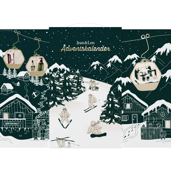 Jean&Len adventní kalendář zimní krajina 2026 