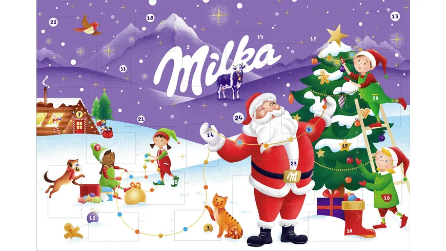 Milka adventní kalendář 200 g