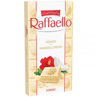 Ferrero Raffaello bílá čokoláda s kokosem a mandlovým krémem 90 g