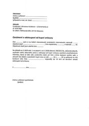 Ke stažení Formulář odstoupení od kupní smlouvy
